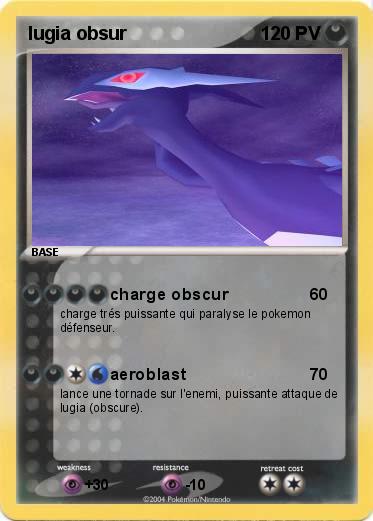 Pokemon lugia obsur