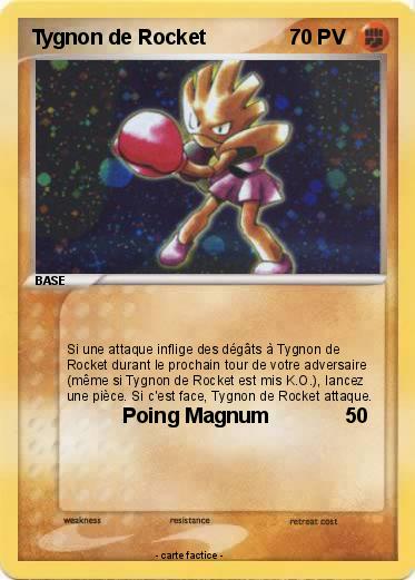Pokemon Tygnon de Rocket