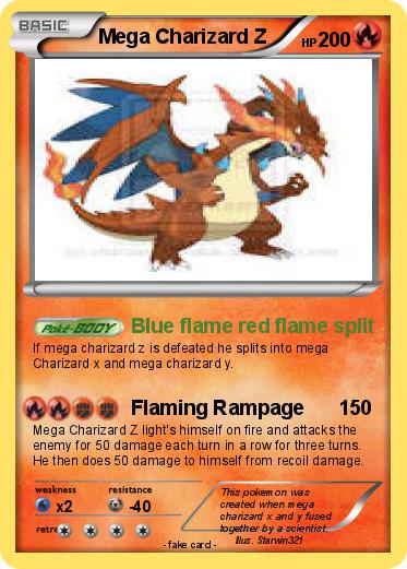 Pokemon Mega Charizard Z