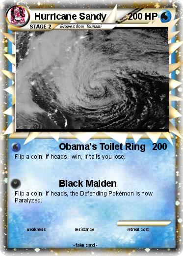 Pokemon Hurricane Sandy