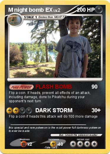 Pokemon M night bomb EX