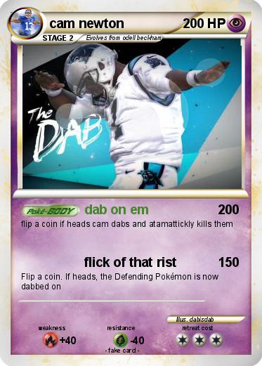 Pokemon cam newton