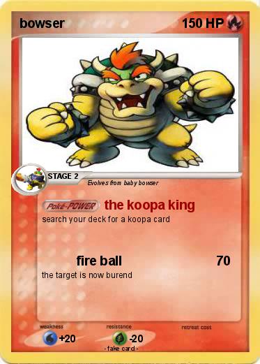 Pokemon bowser