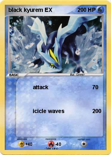 Pokemon black kyurem EX
