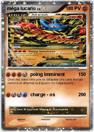 Pokemon méga lucario