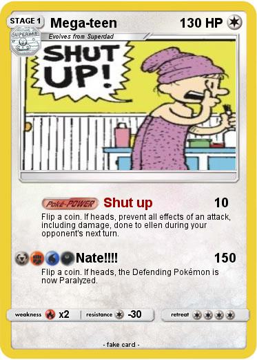 Pokemon Mega-teen