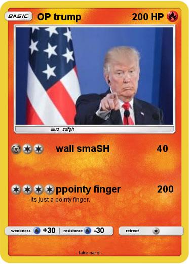 Pokemon OP trump