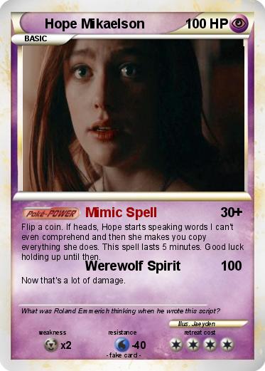 Pokemon Hope Mikaelson