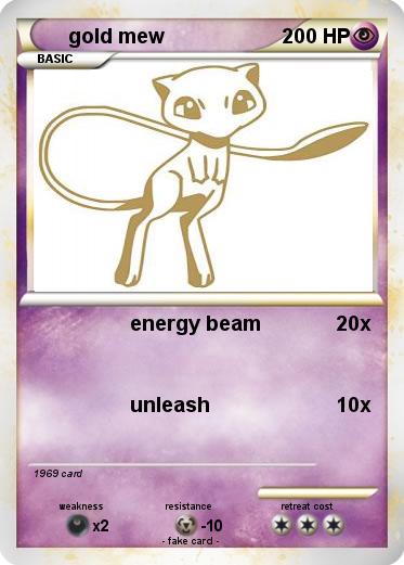 Pokemon gold mew