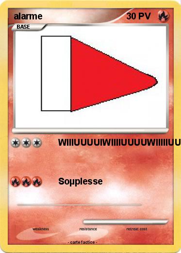 Pokemon alarme