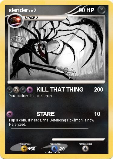 Pokemon slender