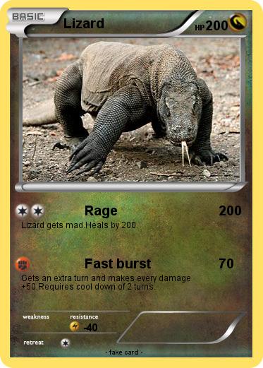 Pokemon Lizard