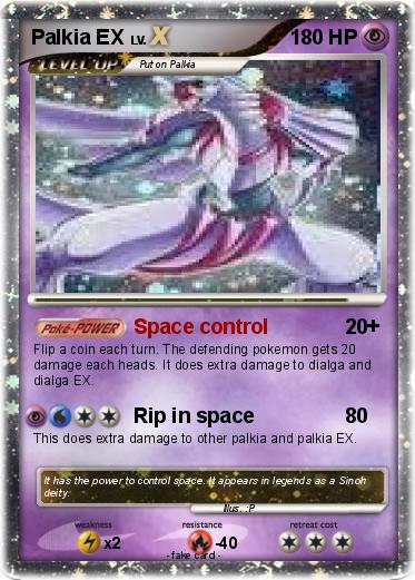 Pokemon Palkia EX