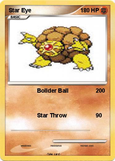Pokemon Star Eye