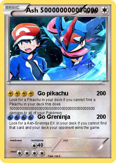 Pokemon Ash 500000000000000