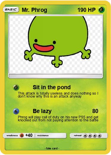 Pokemon Mr. Phrog
