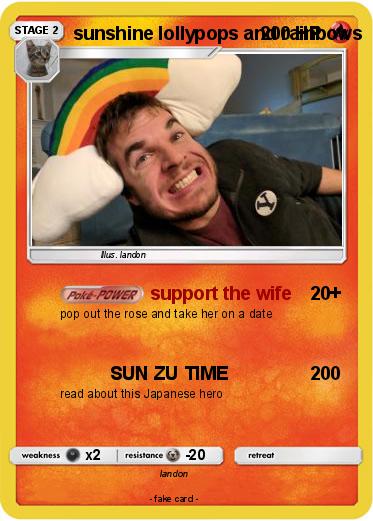 Pokemon sunshine lollypops and rainbows