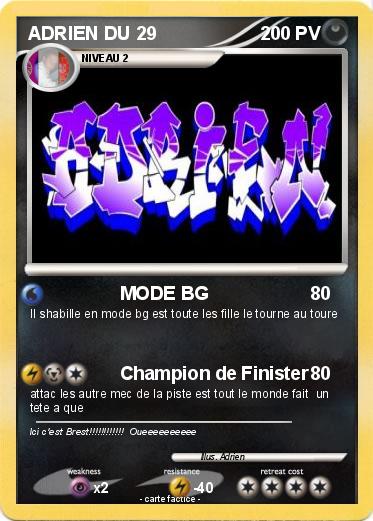 Pokemon ADRIEN DU 29