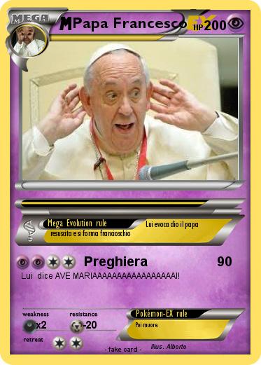 Pokemon Papa Francesco