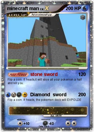 Pokemon minecraft man