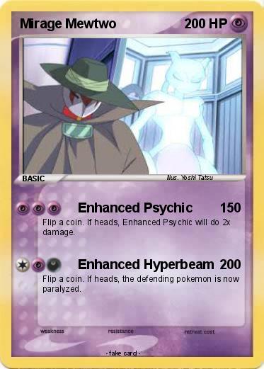 Pokemon Mirage Mewtwo