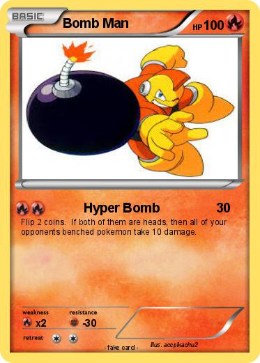 Pokemon Bomb Man