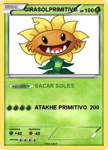 Pokemon GIRASOLPRIMITIVO