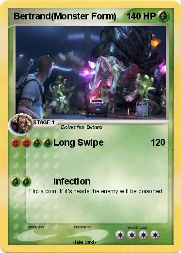 Pokemon Bertrand(Monster Form)