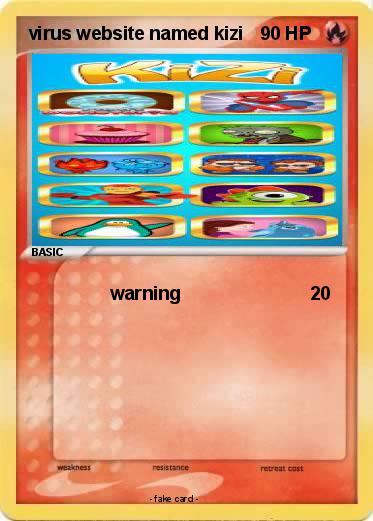 Pokemon virus website named kizi