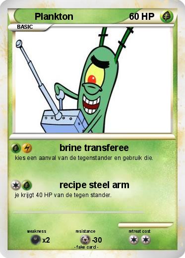Pokemon Plankton