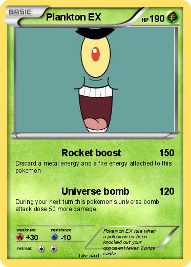 Pokemon Plankton EX