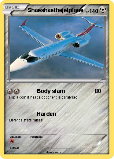 Pokemon Shaeshaethejetplane
