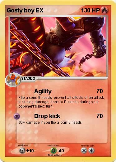 Pokemon Gosty boy EX