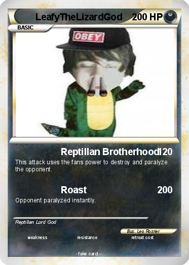 Pokemon LeafyTheLizardGod