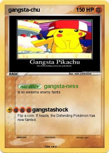 Pokemon gangsta-chu