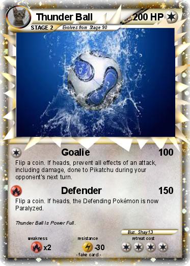 Pokemon Thunder Ball