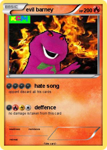 Pokemon evil barney
