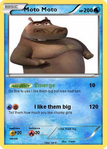 Pokemon Moto Moto