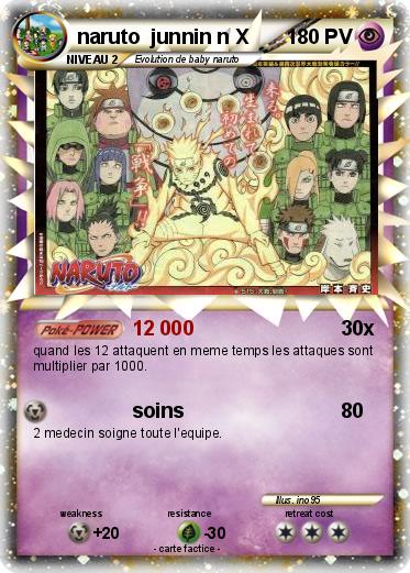 Pokemon naruto  junnin n X