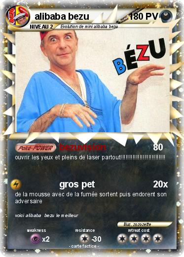 Pokemon alibaba bezu