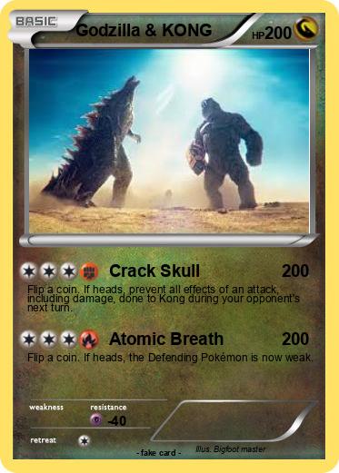 Pokemon Godzilla & KONG