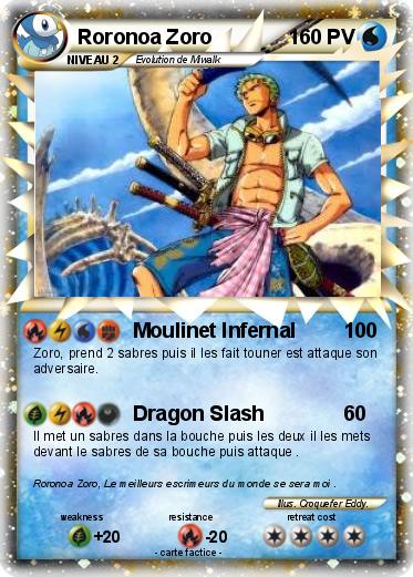 Pokemon Roronoa Zoro