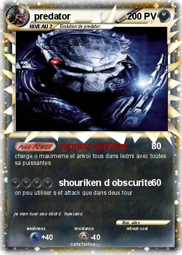Pokemon predator