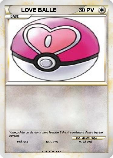 Pokemon LOVE BALLE