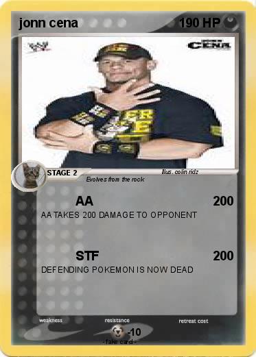 Pokemon jonn cena