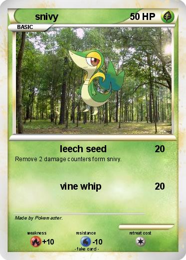 Pokemon snivy
