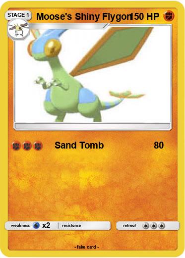 Pokemon Moose's Shiny Flygon