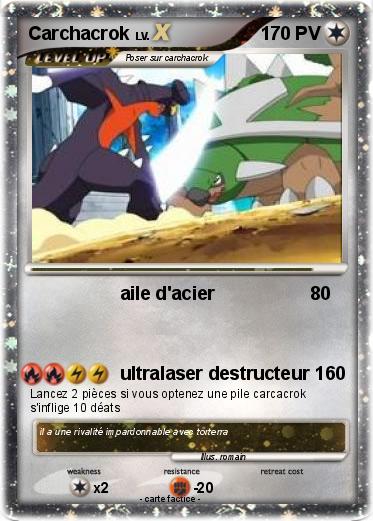 Pokemon Carchacrok