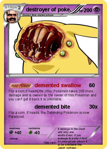 Pokemon destroyer of poke.