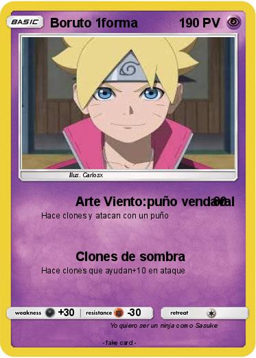 Pokemon Boruto 1forma